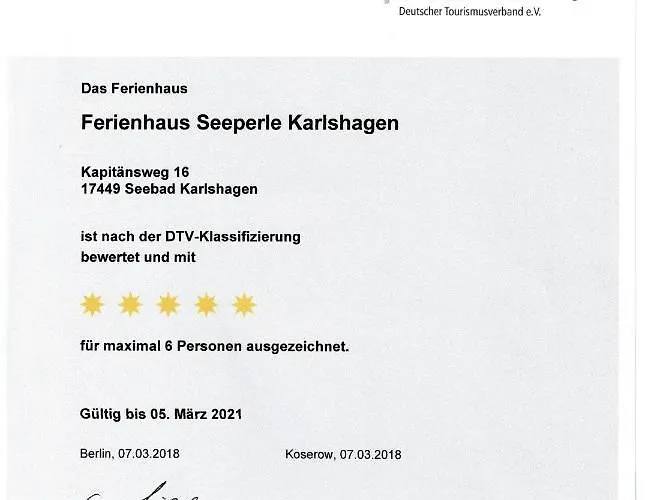 Casa de Férias Seeperle *